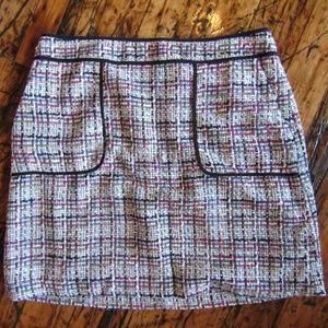 SOLD LOFT Tweed Skirt NWT